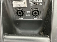 Ecler dacord h 2081 bk + uma sb 118i speaker (3x) - afbeelding 3 van  4