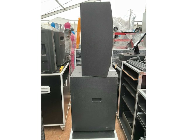 Ecler dacord h 2081 bk + uma sb 118i speaker (3x) - afbeelding 3 van  4