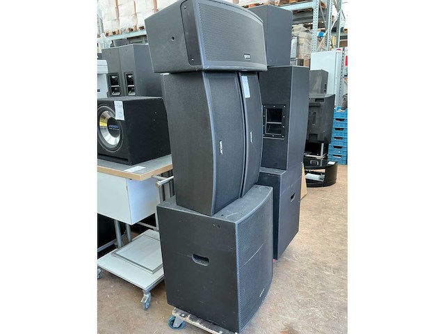 Ecler dacord h 2081 bk + uma sb 118i speaker (4x) - afbeelding 1 van  5