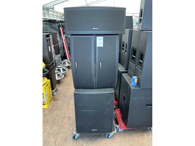Ecler dacord h 2081 bk + uma sb 118i speaker (4x) - afbeelding 2 van  5