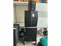 Ecler uma sb 118i + dacord h 2091bk luidspreker box (4x)