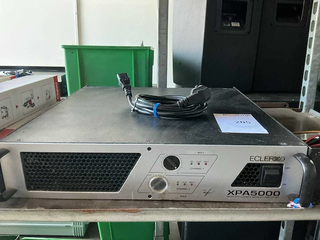Ecler xpa500 versterker - afbeelding 1 van  3