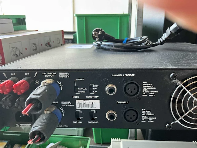 Ecler xpa500 versterker - afbeelding 3 van  3