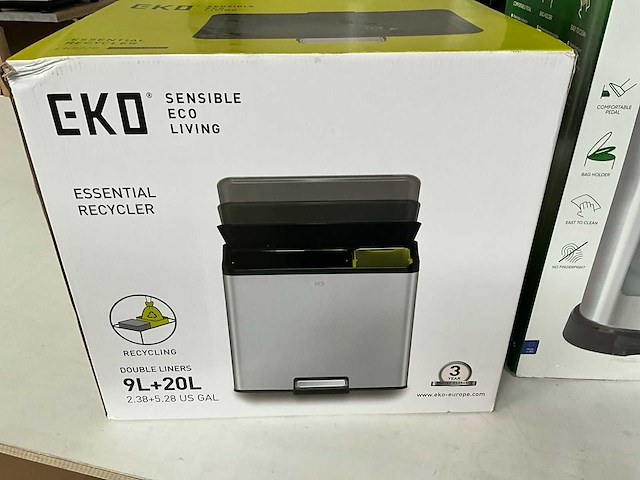 Eco & curver prullenbak (2x) - afbeelding 2 van  8