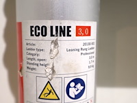 Eco line telescopische ladder 3m - afbeelding 4 van  5