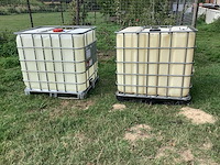 Ecobulk ibc vat 1000l (2x) - afbeelding 1 van  3