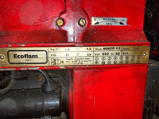 Ecoflam - 1991 - mazout ketel - afbeelding 4 van  14