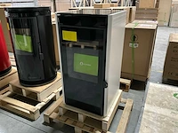 Ecoforest - moon ii - wit - pellet stove - afbeelding 4 van  7