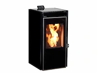 Ecoforest - moon ii - zwart - pellet stove - afbeelding 1 van  3