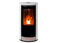 Ecoforest marsella wit - pelletkachel + optie kit up cc - afbeelding 3 van  4