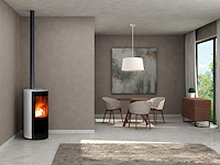 Ecoforest marsella wit - pelletkachel - afbeelding 2 van  4