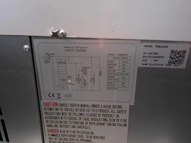 Ecofrost - 7950.5140 - koelwerkbank - afbeelding 6 van  6