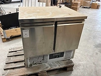Ecofrost koelwerkbank 2-deurs rvs