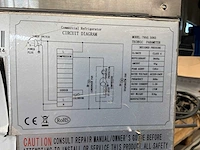 Ecofrost koelwerkbank 2-deurs rvs - afbeelding 4 van  5