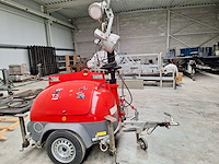 Ecolite-t mobiele lichtmast op aanhanger - afbeelding 1 van  8