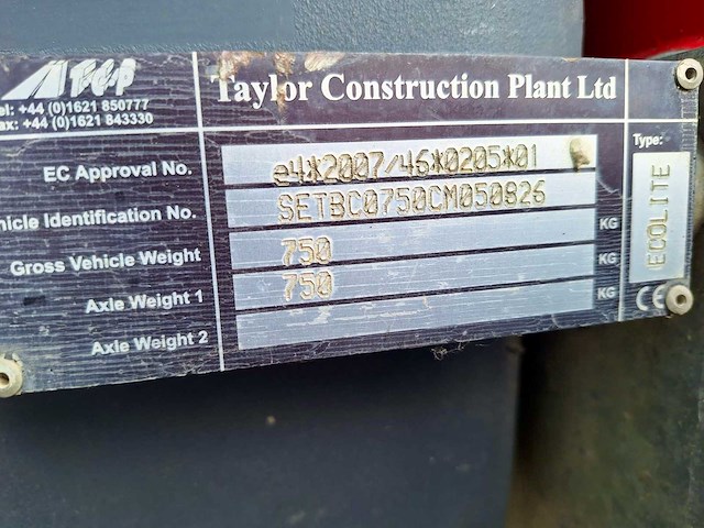 Ecolite-t mobiele lichtmast op aanhanger - afbeelding 4 van  8