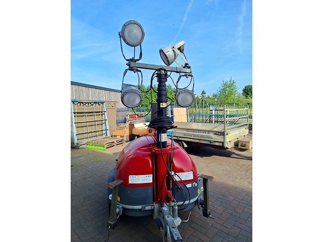 Ecolite-t mobiele lichtmast op aanhanger - afbeelding 8 van  8