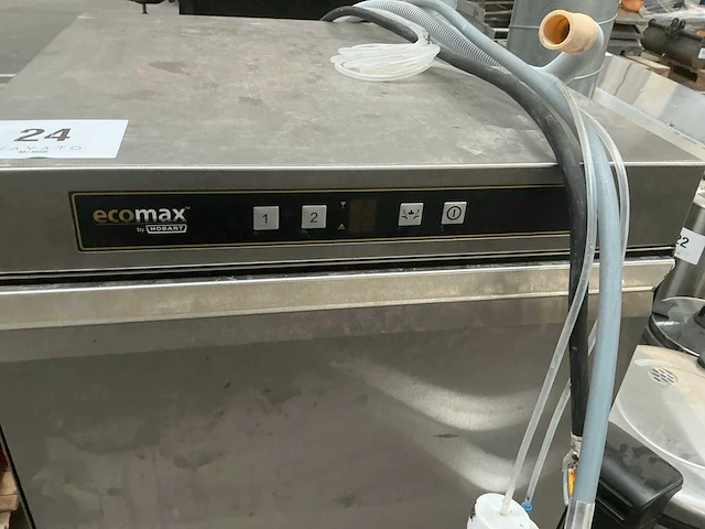 Ecomax by hobart eco-f504 glazenspoelmachine - afbeelding 3 van  5