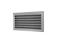 Econox buitenluchtrooster b=1200 x h=500 rvs - inox