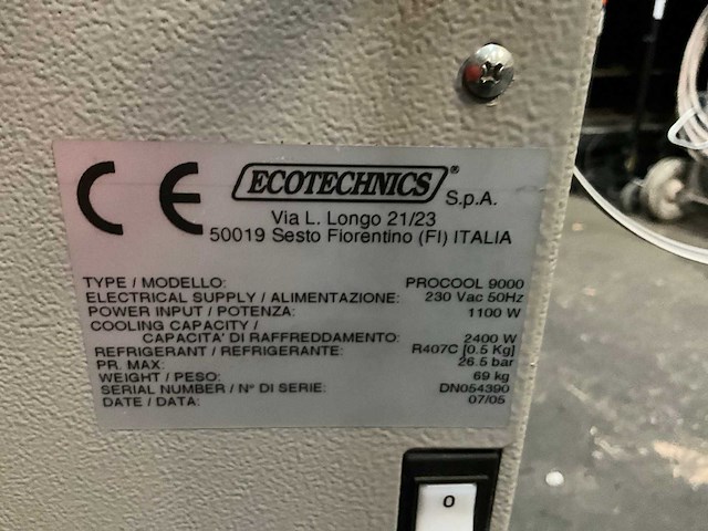 Ecotechnics pro cool 9000 mobiele airco - afbeelding 3 van  3