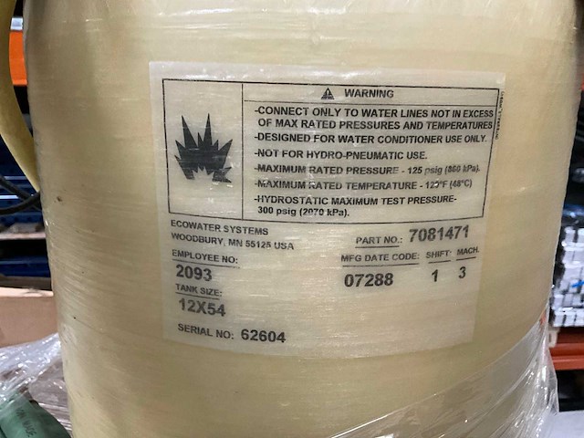 Ecowater 5000 wateronthardingsinstallatie - afbeelding 8 van  9