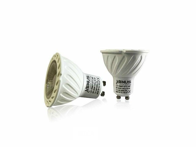 Ed-spot gu10 – 6w – dimbaar – 6500k koud wit – ip20 (x50) - afbeelding 3 van  5