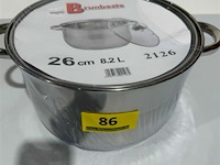 Edenberg kookpot ook voor inductie 26 cm 8,2 l - afbeelding 2 van  3