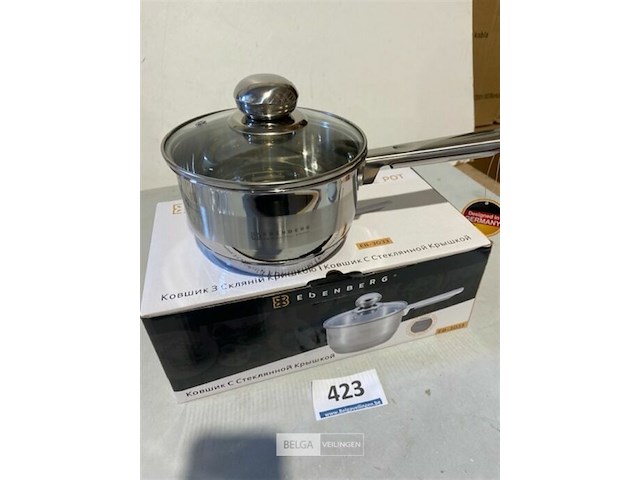 Edenbergsteelpan 1,5 liter - afbeelding 2 van  3