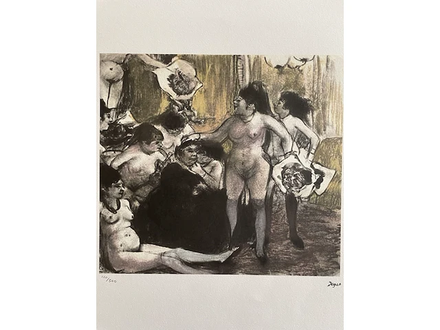 Edgard degas - afbeelding 2 van  4