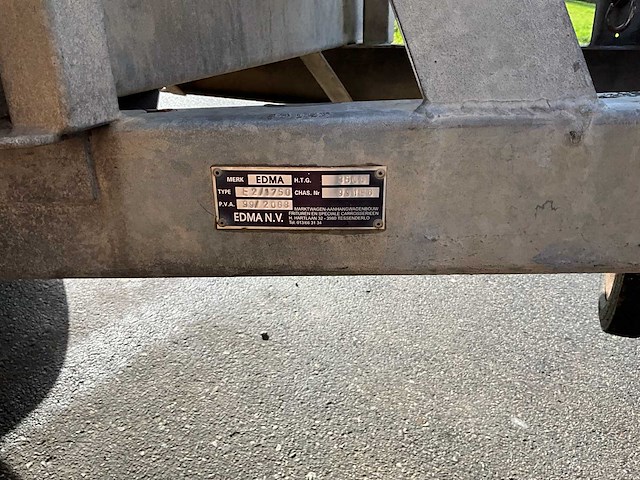 Edma e2/1750 aanhangwagen - afbeelding 13 van  27