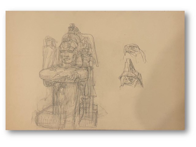 Edmond van dooren - originele tekening - afbeelding 1 van  1