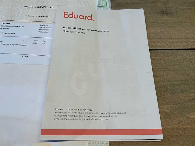 Eduard - 2018 - k4 330 x 180 3-kipper - aanhangwagen - afbeelding 14 van  21