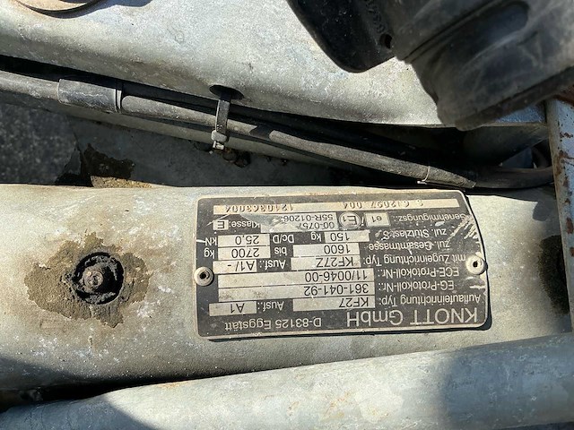 Eduard k4 zhl20 3-zijdige kipper 310x160 aanhangwagen - afbeelding 15 van  34