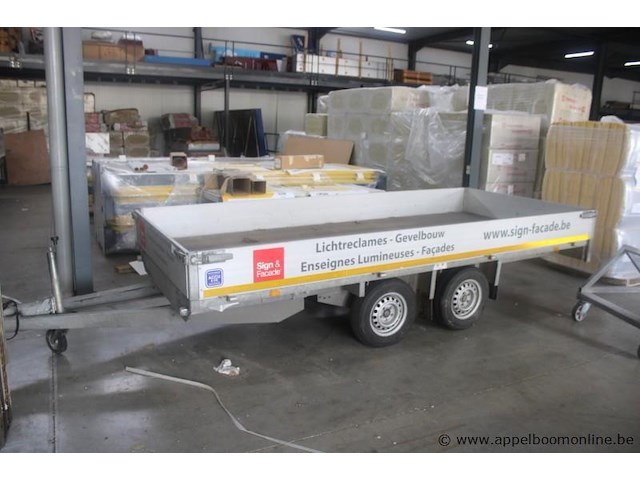 Eduard type 4, 2-assig, mtm 2.700 kg, open laadbak, chassisnummer ycg3eduard15020492 - afbeelding 1 van  5