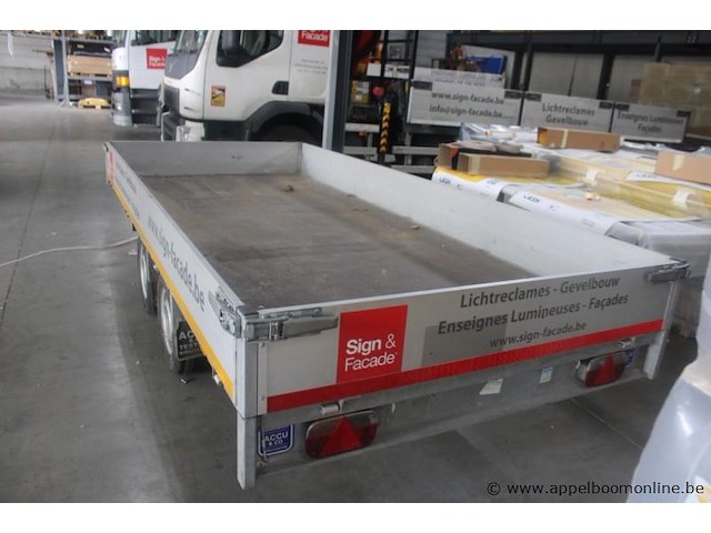 Eduard type 4, 2-assig, mtm 2.700 kg, open laadbak, chassisnummer ycg3eduard15020492 - afbeelding 3 van  5