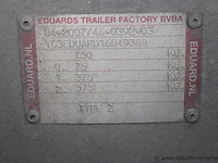 Eduards type 2, 2-assig, mtm 750 kg, open aanhangwagen, chassisnummer yc3eduard16049388 - afbeelding 4 van  4