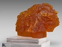 Edward leibovitz (1946-2019), 'le royaume déchiré', 1995, glass paste sculpture the sculpture: 33 x 48 cm. (12.99 x 18.89 in.), with plexi base: 41 cm. (16.14 in.) - afbeelding 10 van  10
