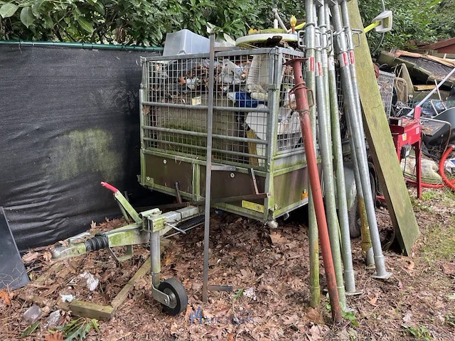Eén-assige geremde aanhangwagen - afbeelding 1 van  4