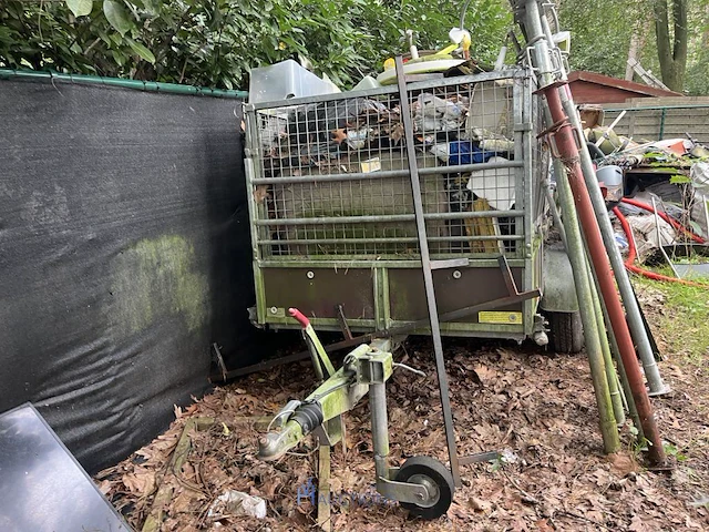 Eén-assige geremde aanhangwagen - afbeelding 2 van  4