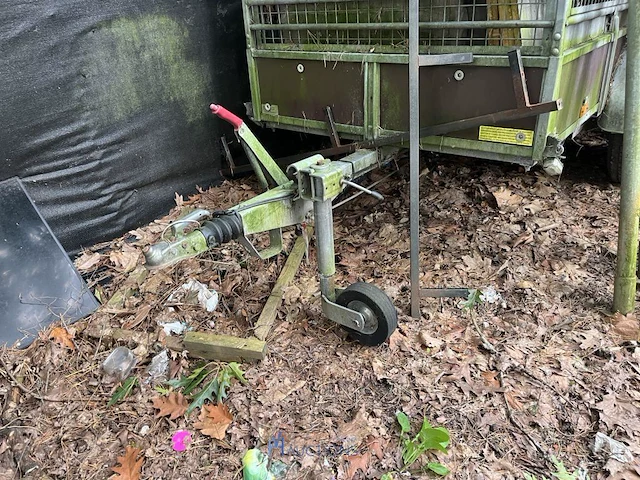 Eén-assige geremde aanhangwagen - afbeelding 3 van  4