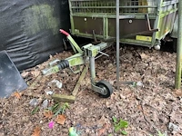 Eén-assige geremde aanhangwagen - afbeelding 3 van  4
