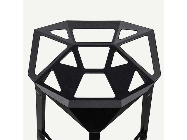Eén magis bar-stoel - konstantin grcic 68 - zwart - afbeelding 1 van  3