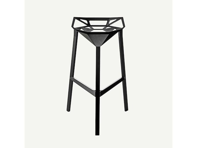 Eén magis bar-stoel - konstantin grcic 68 - zwart - afbeelding 3 van  3