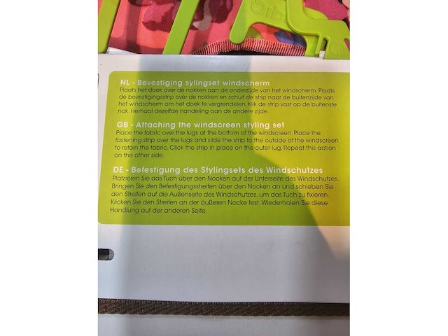 Een partij windscherm styling set voor de fiets - afbeelding 6 van  7