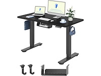 Eén sta-bureau 100x60cm, elektrisch in hoogte verstelbaar bureau - afbeelding 2 van  6