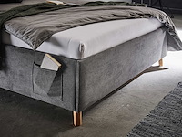 Eenpersoonsbed cool | 90 x 200 cm | antraciet - afbeelding 4 van  10