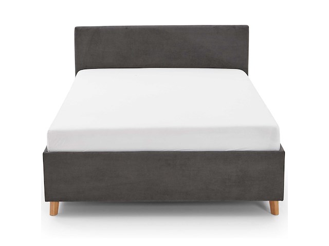 Eenpersoonsbed cool | 90 x 200 cm | antraciet - afbeelding 9 van  10
