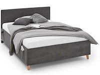 Eenpersoonsbed cool | 90 x 200 cm | antraciet - afbeelding 10 van  10