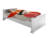 Eenpersoonsbed laurel 90x200 - wit - afbeelding 3 van  3