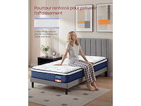 Eenpersoonsmatras 90 x 190 x 20 cm, hybrid pocket spring matras - afbeelding 6 van  7